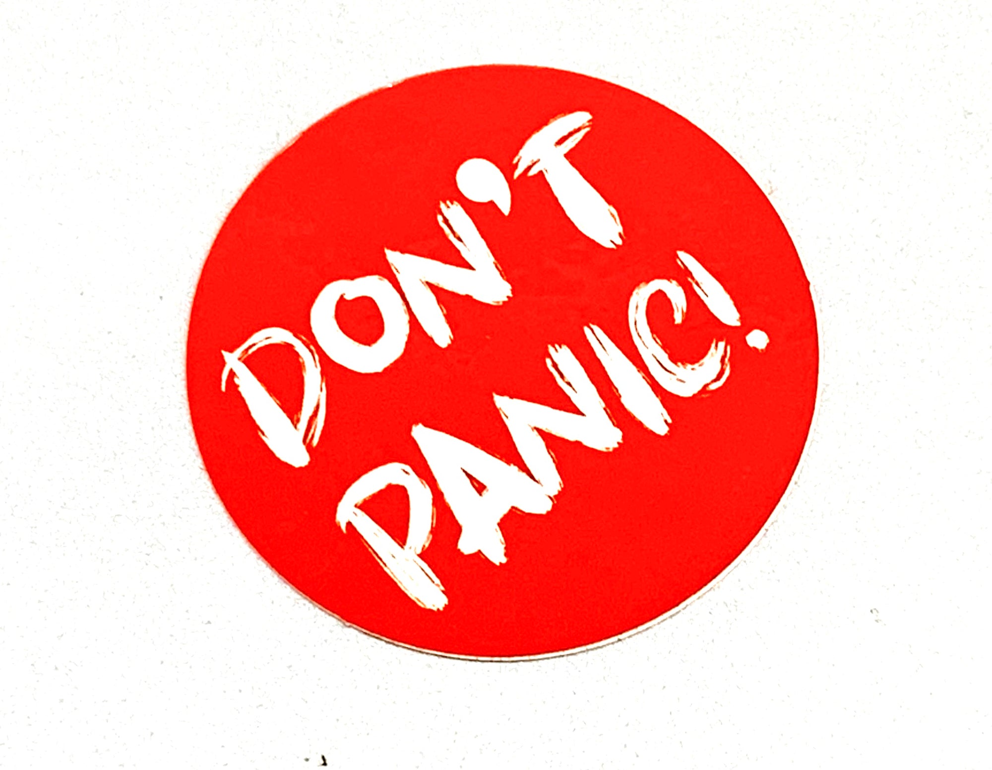 DON'T PANIC! - sticker