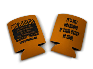 MR BUS CO Can Coozie - Orange